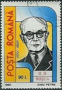 Stamp, D. D. Rosca, Romania,  