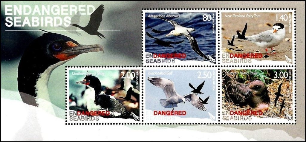 Endangered Seabirds - MiNo. 3170-74