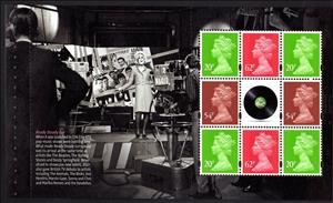 Booklet Pane, Classic Album Covers - Decimal Machin, United Kingdom of Great Britain & Northern Ireland,  , Heads of State, Royalty, Queens
