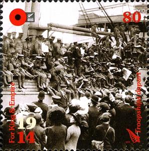 Stamp, Arrival Home, New Zealand,  