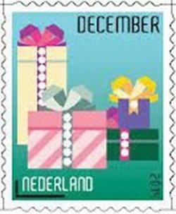 Stamp, Presents, Netherlands,  , Christmas, Winter, Presents / Gifts