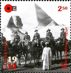 Stamp, In the desert, New Zealand,  