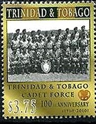 Stamp, Various photographs of cadets, different, Trinidad and Tobago,  