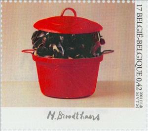 Stamp, Royal Museum Art, Belgium,  , Paintings, Museums, Anniversaries and Jubilees