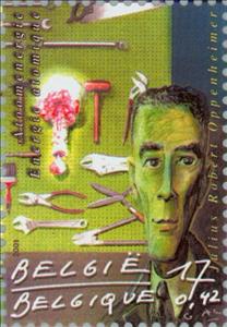 Stamp, Millennium, Belgium,  , Famous People, Special Occasions, Naturalists, Millennium