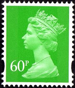 Stamp, Queen Elizabeth II - Decimal Machin, United Kingdom of Great Britain & Northern Ireland,  , Heads of State, Royalty, Queens