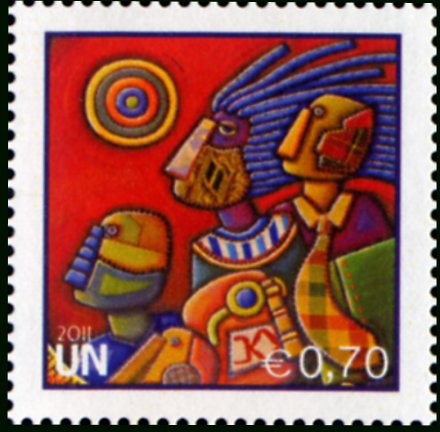 Greeting stamps