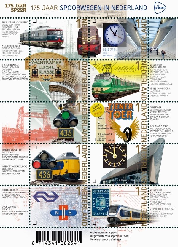 175 Years of Dutch Railways