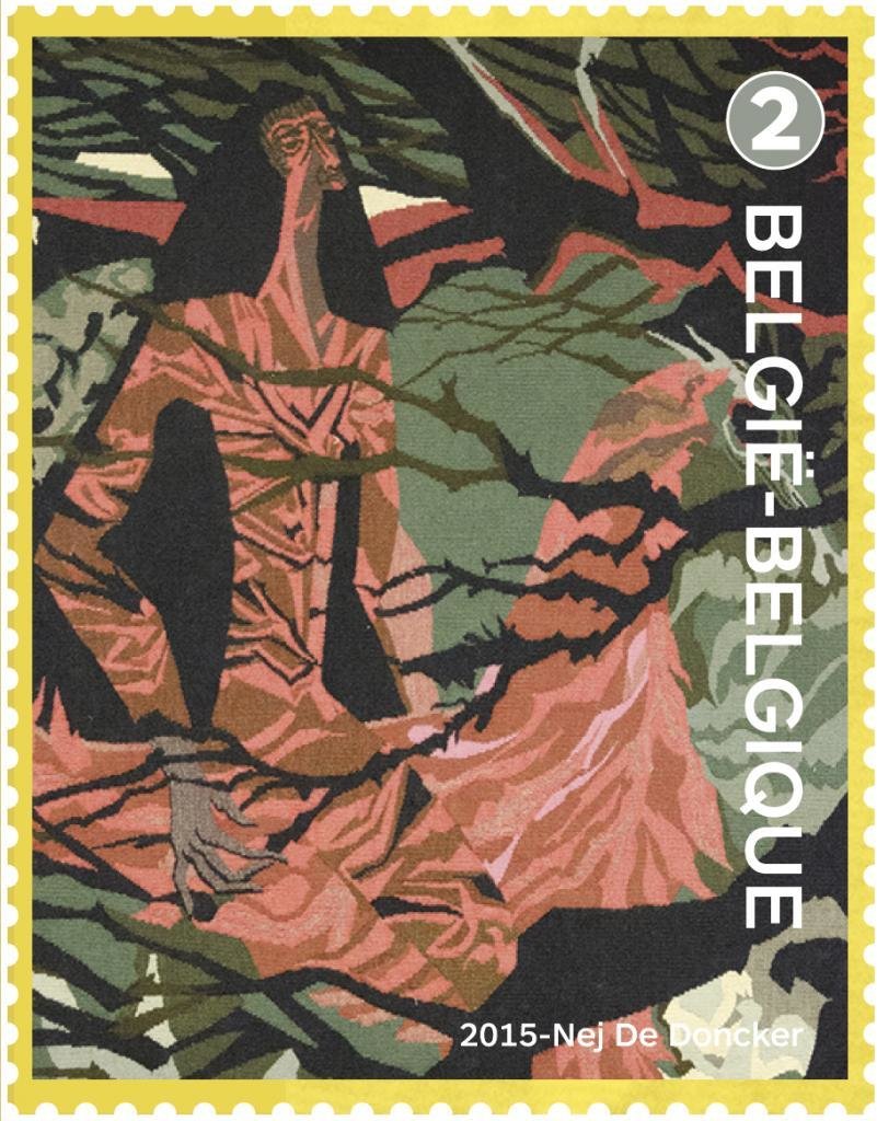 Tapestry: Liliane Badin "The Storm", 1963