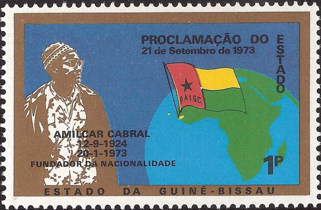 Map of Africa and Flag
