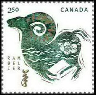 Year of the Ram - from souvenir sheet