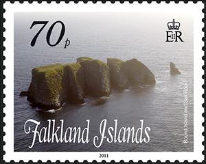 Stamp, Round Island and Sail Rock , Falkland Islands,  