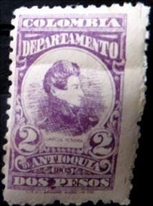 Stamp, Garcia Rovira, Colombia,  