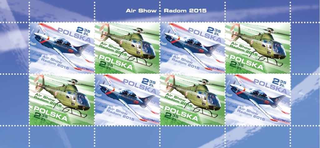 The helicopter and Orlik - trainer aircraft