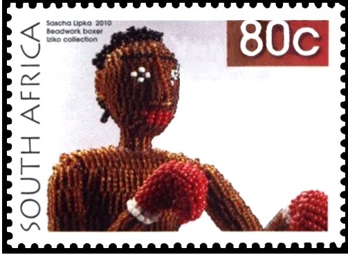 Beadwork boxer