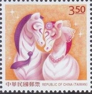 Couple of zebra