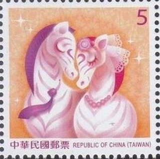 Couple of zebra