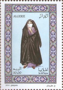 Stamp, Mlaya, Algeria,  , Suits and Costumes