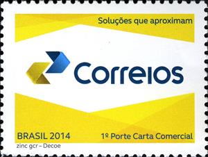 Stamp, Brazilian Post Office, Brazil,  