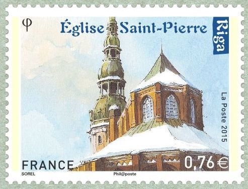Riga - Church of St. Peter