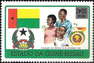 Stamp, Stamp with Surcharge - Foundation Party, Guinea-Bissau,  