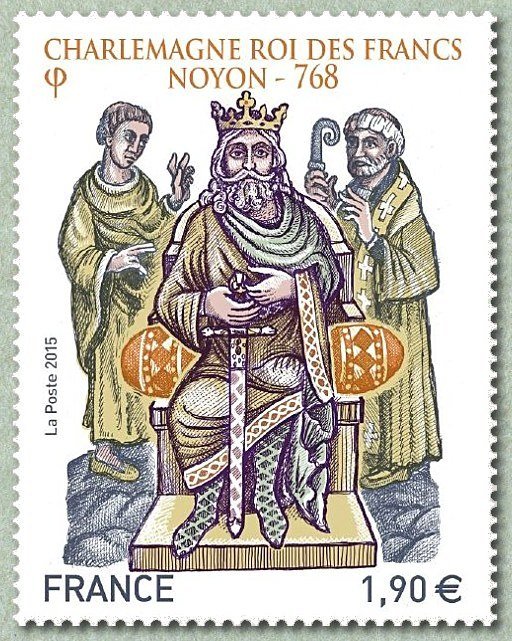 Charlemagne King of the Franks - Noyon 768