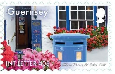 Stamp, Albion Tavern, St Peter Port, Guernsey,  , Letter-box