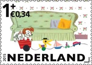 Stamp, Baby’s House, Netherlands,  