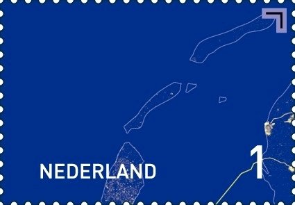 The enlightened stamp by Daan Roosegaarde