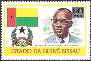 Stamp, Stamp with Surcharge - Proclamation of Independence, Guinea-Bissau,  