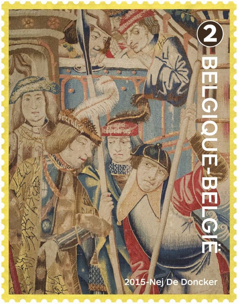 Tapestry: "Hercules: Conquest of Sheep-island", XVth Century
