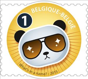 Stamp, Little Faces: Cool, Belgium,  
