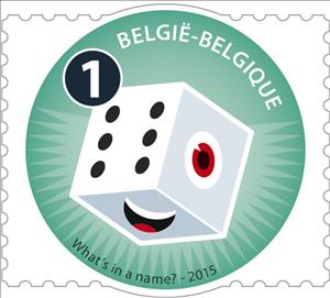 Stamp, Little Faces: Happiness, Belgium,  