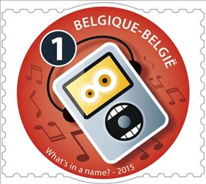 Stamp, Little Faces: Festive, Belgium,  
