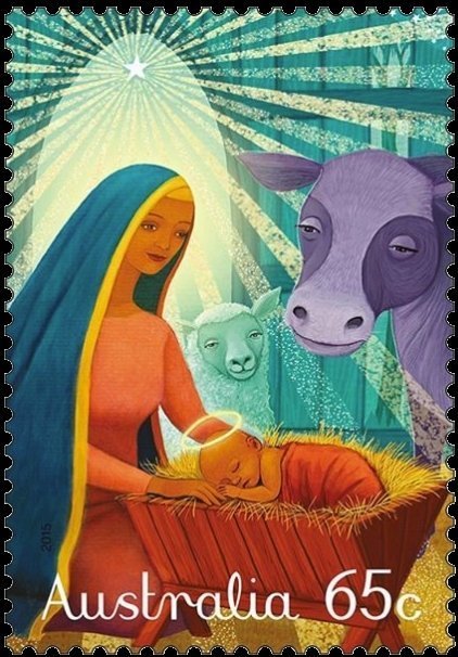 Jesus in the Manger with Mary