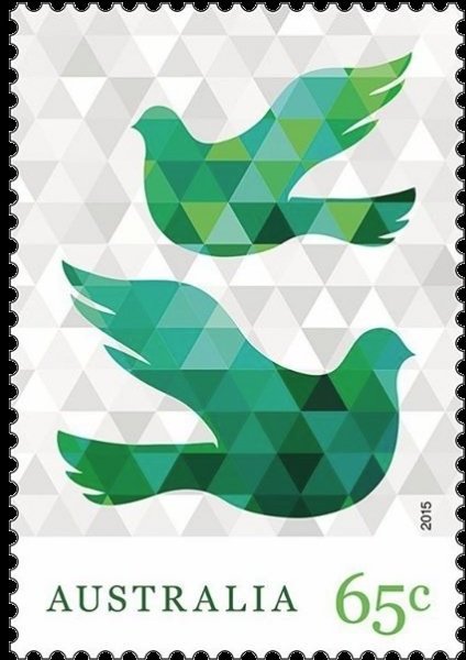 Green Doves of Peace