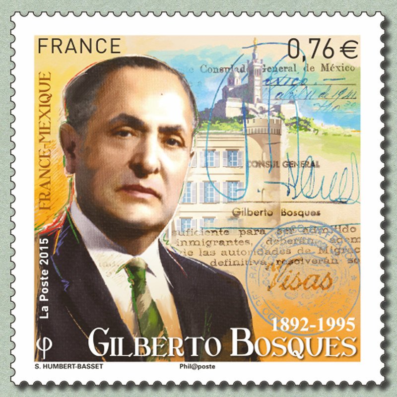 Gilberto Bosques 1892 - 1995 - 0,76 €