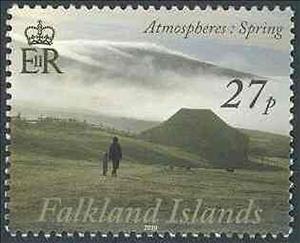 Stamp, Spring, Falkland Islands,  