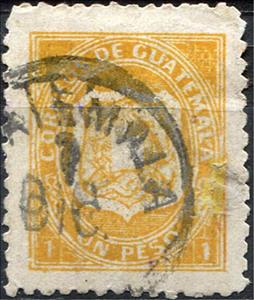Stamp, Coat of Arms, Guatemala,  , Coats of Arms
