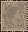 Stamp, Alfonso XII (1857-1885), king of Spain, Philippines,  , Kings