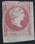 Stamp, Queen Isabella II., Philippines,  , Queens