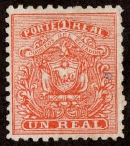 Stamp, Coat of Arms, Ecuador,  