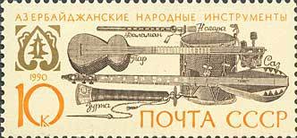 Azerbaijani balaman, zurna, nagara, saz and tar