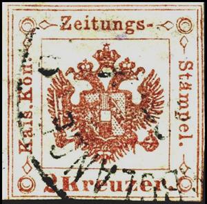 Revenue Stamp, Newspaper revenue stamp, Austria,  