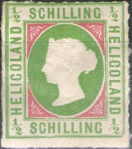 Stamp, Queen Victoria, German States,  