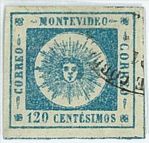 Stamp, Allegory of the sun, Uruguay,  , Sun