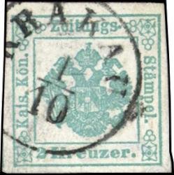 Revenue Stamp, Newspaper revenue stamp, Austria,  