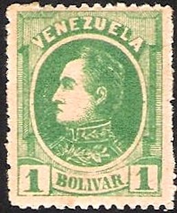 Effigy of Simon Bolivar