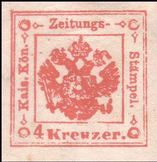 Newspaper revenue stamp
