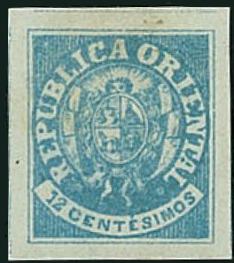 Stamp, Coat of Arms, Uruguay,  , Coats of Arms
